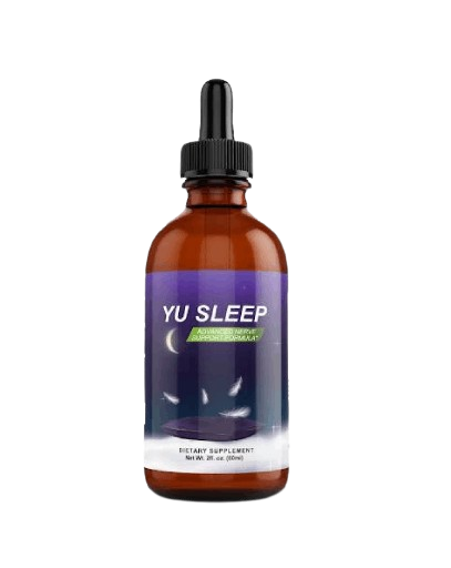 Yu Sleep advanced natural sleep support supplement bottle